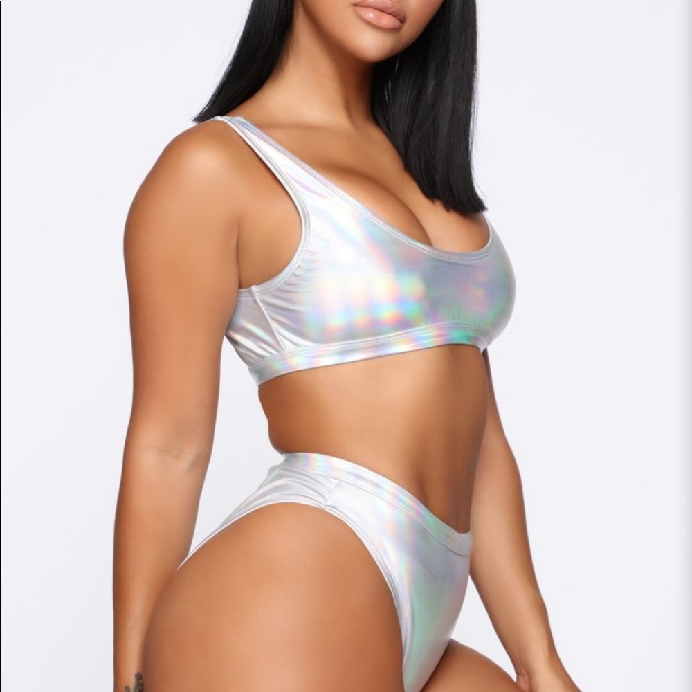 Iridescent bikini